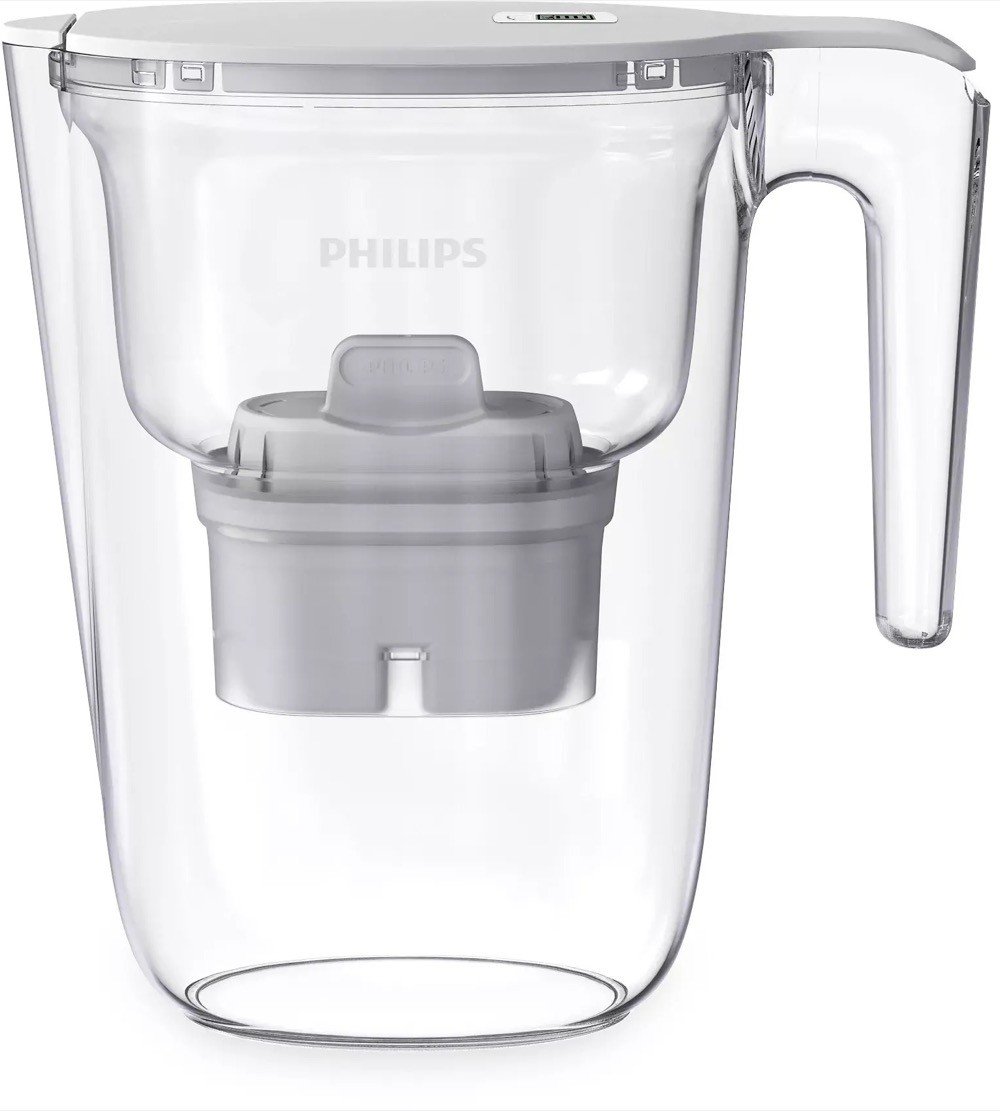 kana-za-filtrirane-philips---awp2935wht-58--26-l--byala-30 Кана с филтър за вода Philips с таймер AWP2933 - Image 1