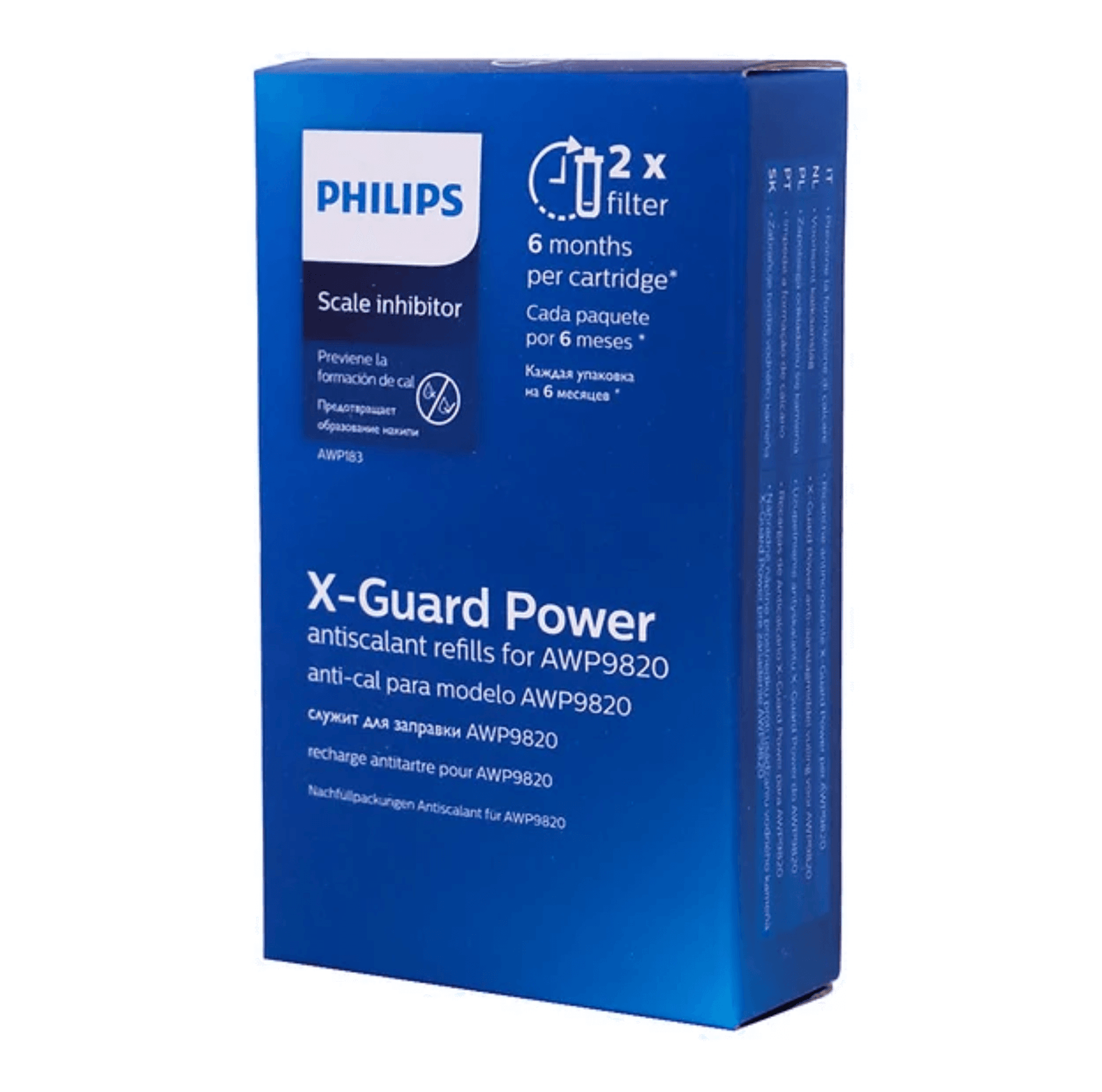 филтър за инхибитор за вода Филтър за инхибитор Philips Water AWP183/10 за накип 2 БР. - Image 1